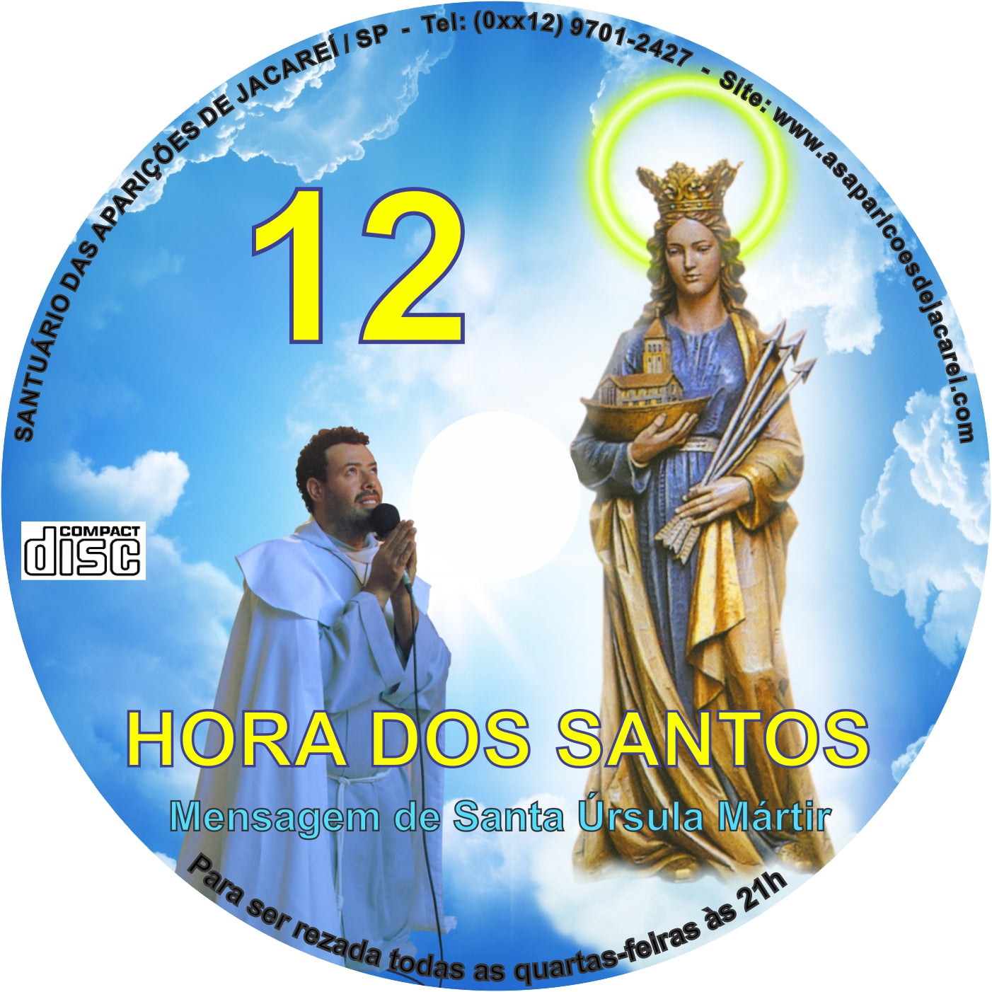 CD Hora dos Santos 12 CD Hora dos Santos 12